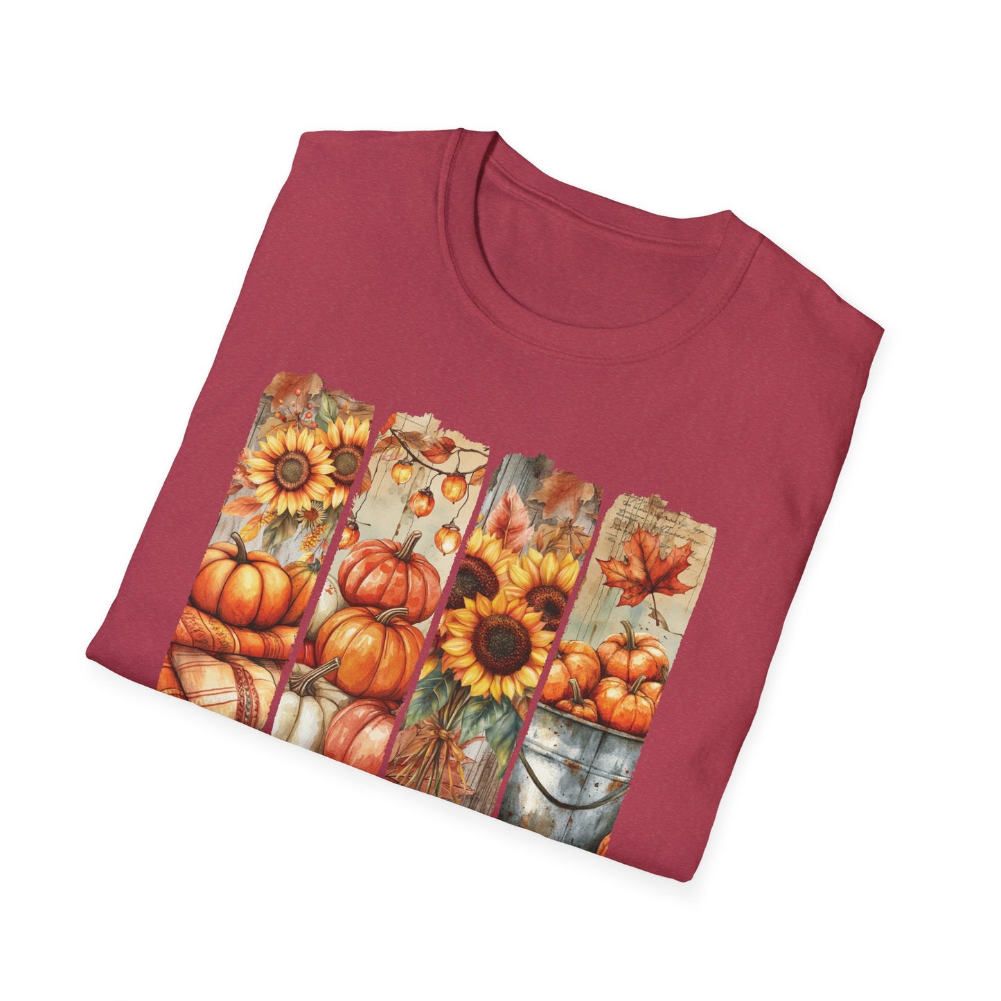 Thankful Grateful Blessed Fall T-Shirt