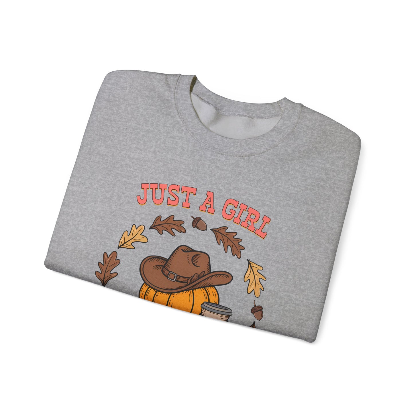 Fall Vibes Crewneck Sweatshirt, Cozy Sweatshirt for Girls, Autumn Fashion, Pumpkin Spice Sweatshirt, Fall Apparel, Perfect for Thanksgiving