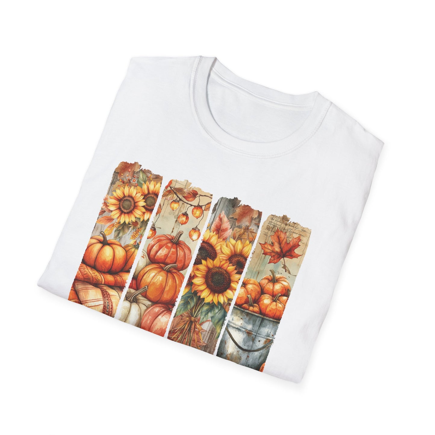 Thankful Grateful Blessed Fall T-Shirt
