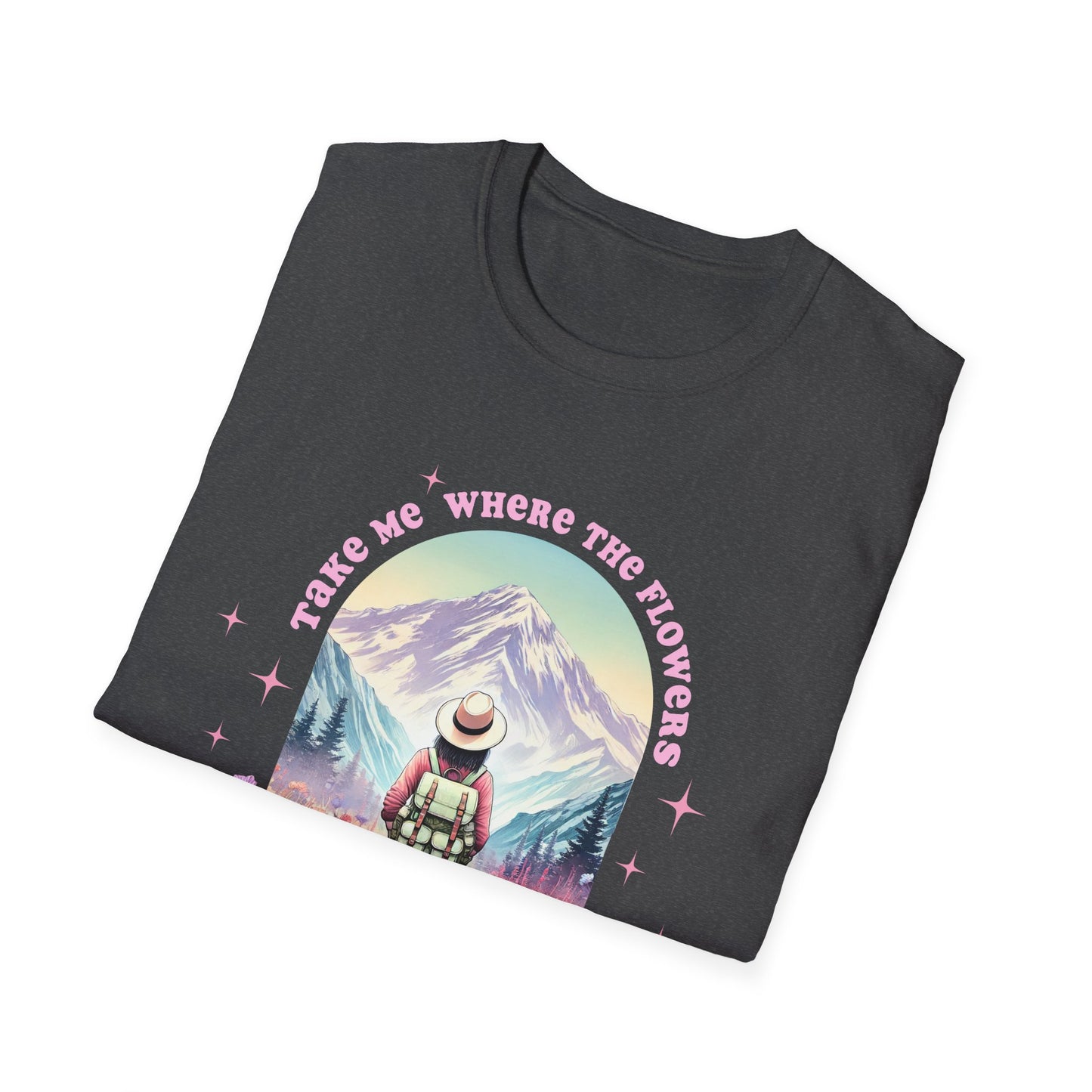 Blooming Adventure Unisex T-Shirt - Nature Lover's Gift, Boho Style Shirt