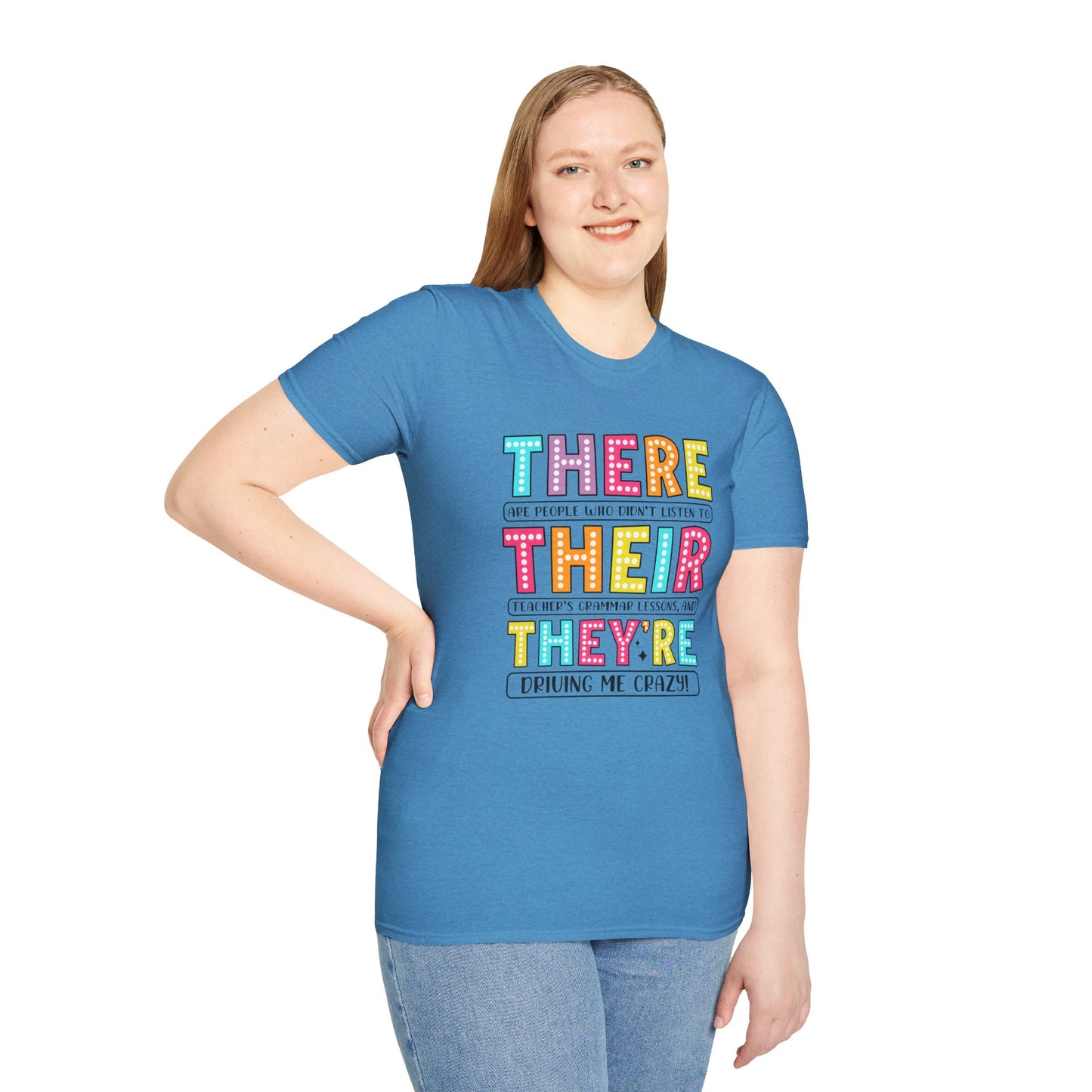 Funny Grammar Humor T-Shirt | Unisex Softstyle Tee