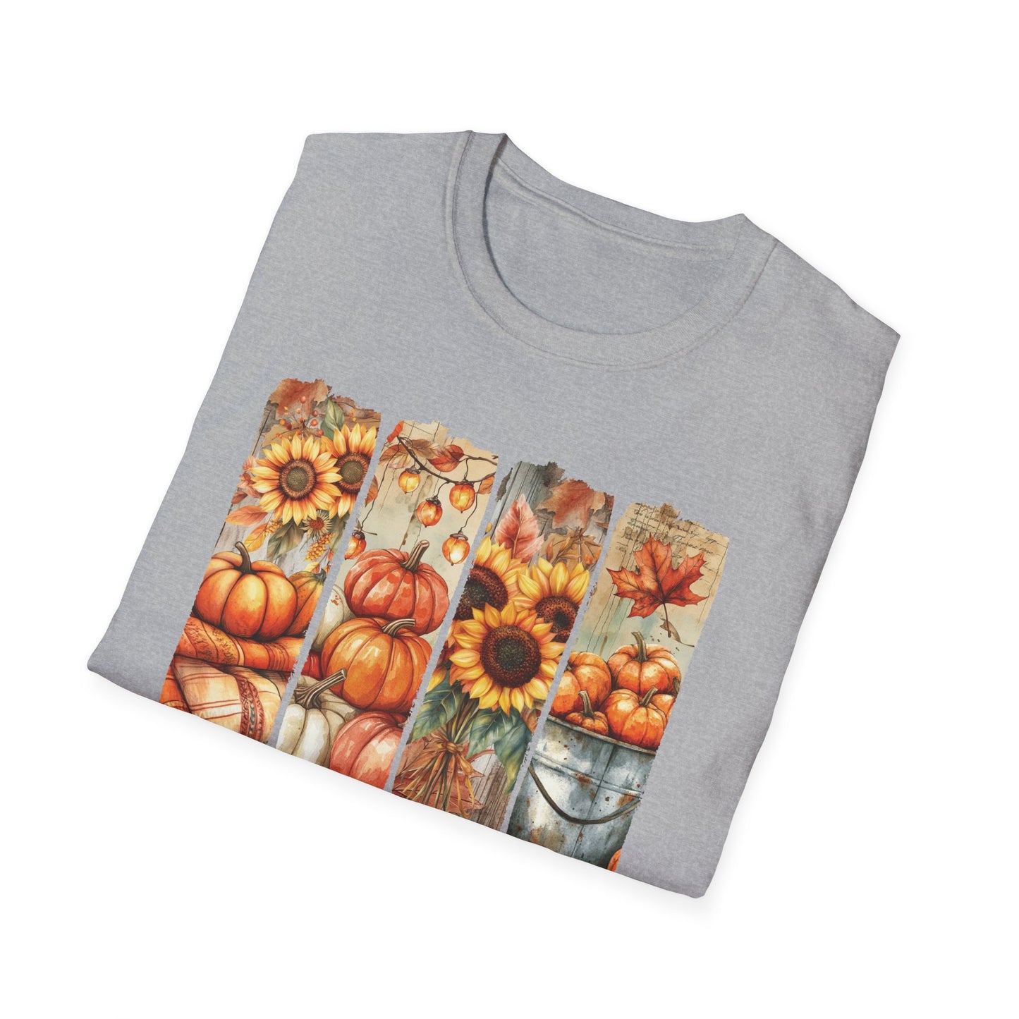 Thankful Grateful Blessed Fall T-Shirt