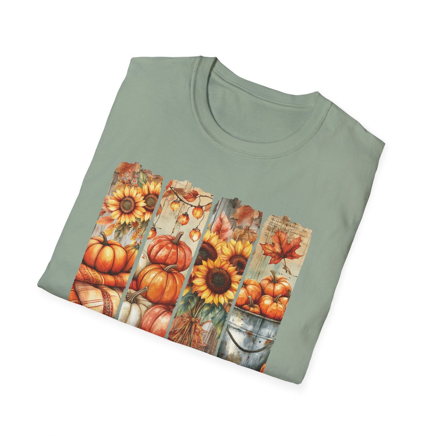 Thankful Grateful Blessed Fall T-Shirt