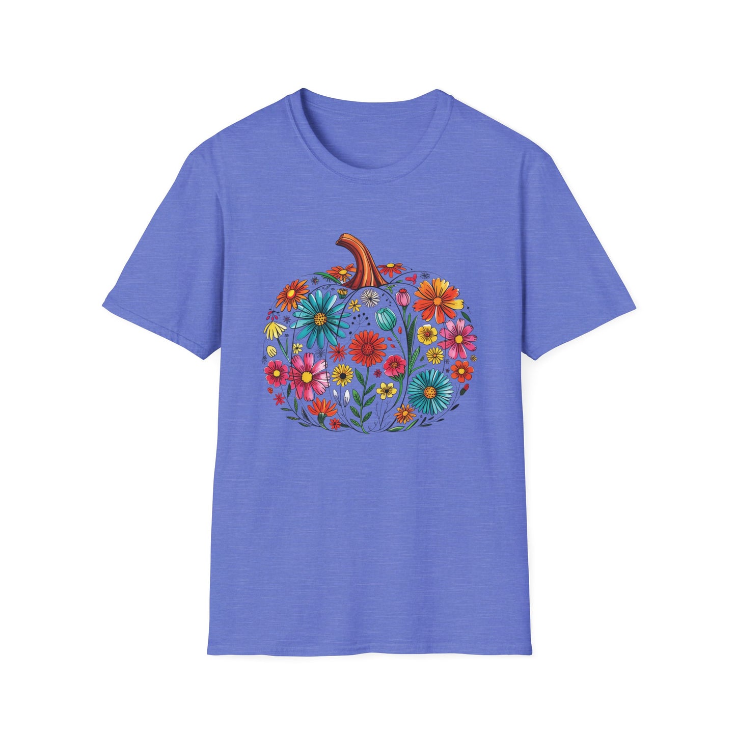 Floral Pumpkin T-Shirt