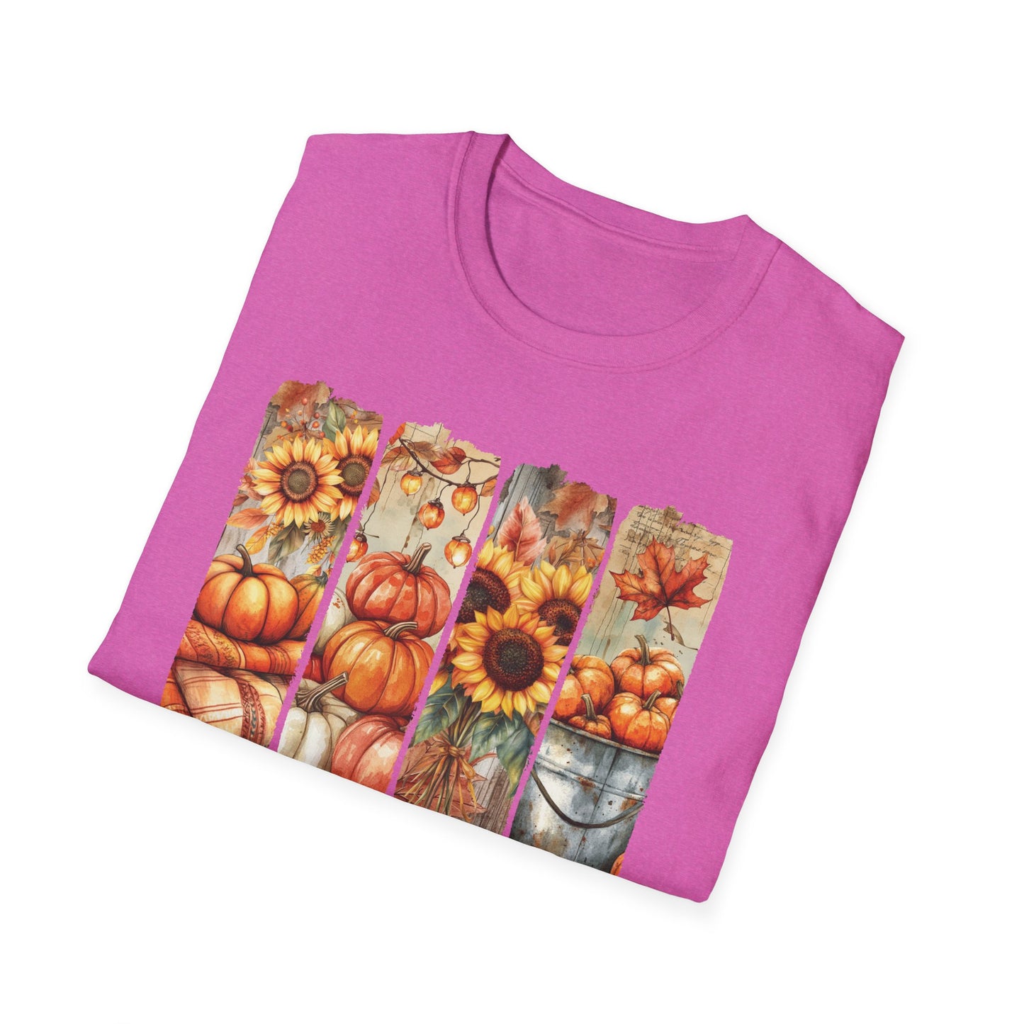 Thankful Grateful Blessed Fall T-Shirt