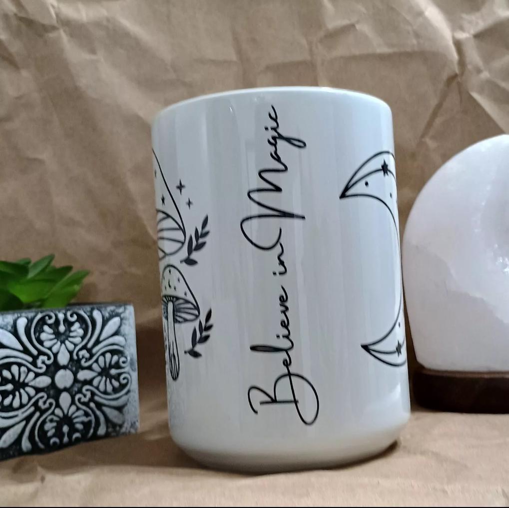 Believe in Magic 15 oz Coffee Mug