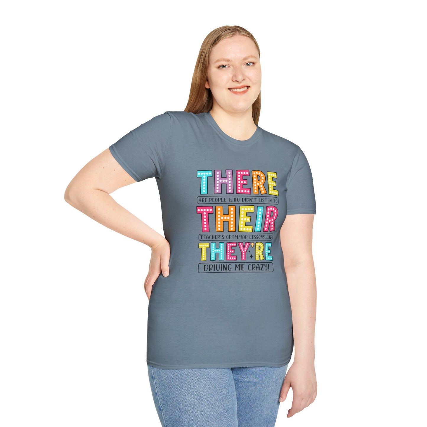 Funny Grammar Humor T-Shirt | Unisex Softstyle Tee