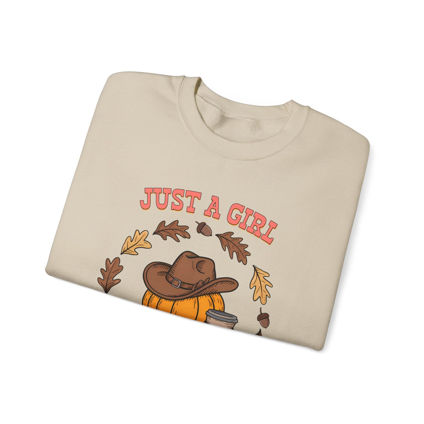 Fall Vibes Crewneck Sweatshirt, Cozy Sweatshirt for Girls, Autumn Fashion, Pumpkin Spice Sweatshirt, Fall Apparel, Perfect for Thanksgiving