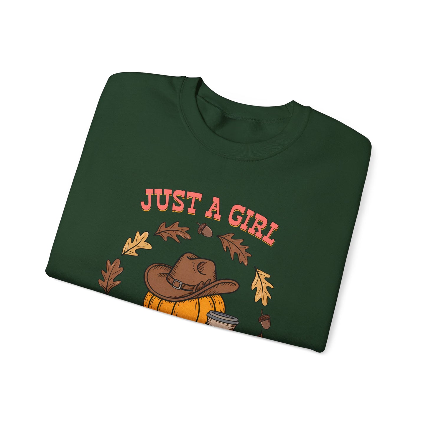 Fall Vibes Crewneck Sweatshirt, Cozy Sweatshirt for Girls, Autumn Fashion, Pumpkin Spice Sweatshirt, Fall Apparel, Perfect for Thanksgiving