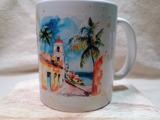 Colores de Mi Isla Mug - American Taina Crafts