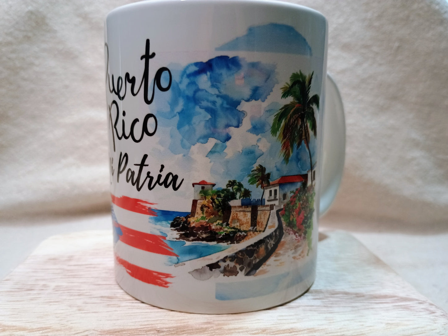 Mi Patria Mug – Puerto Rican Pride Edition - American Taina Crafts