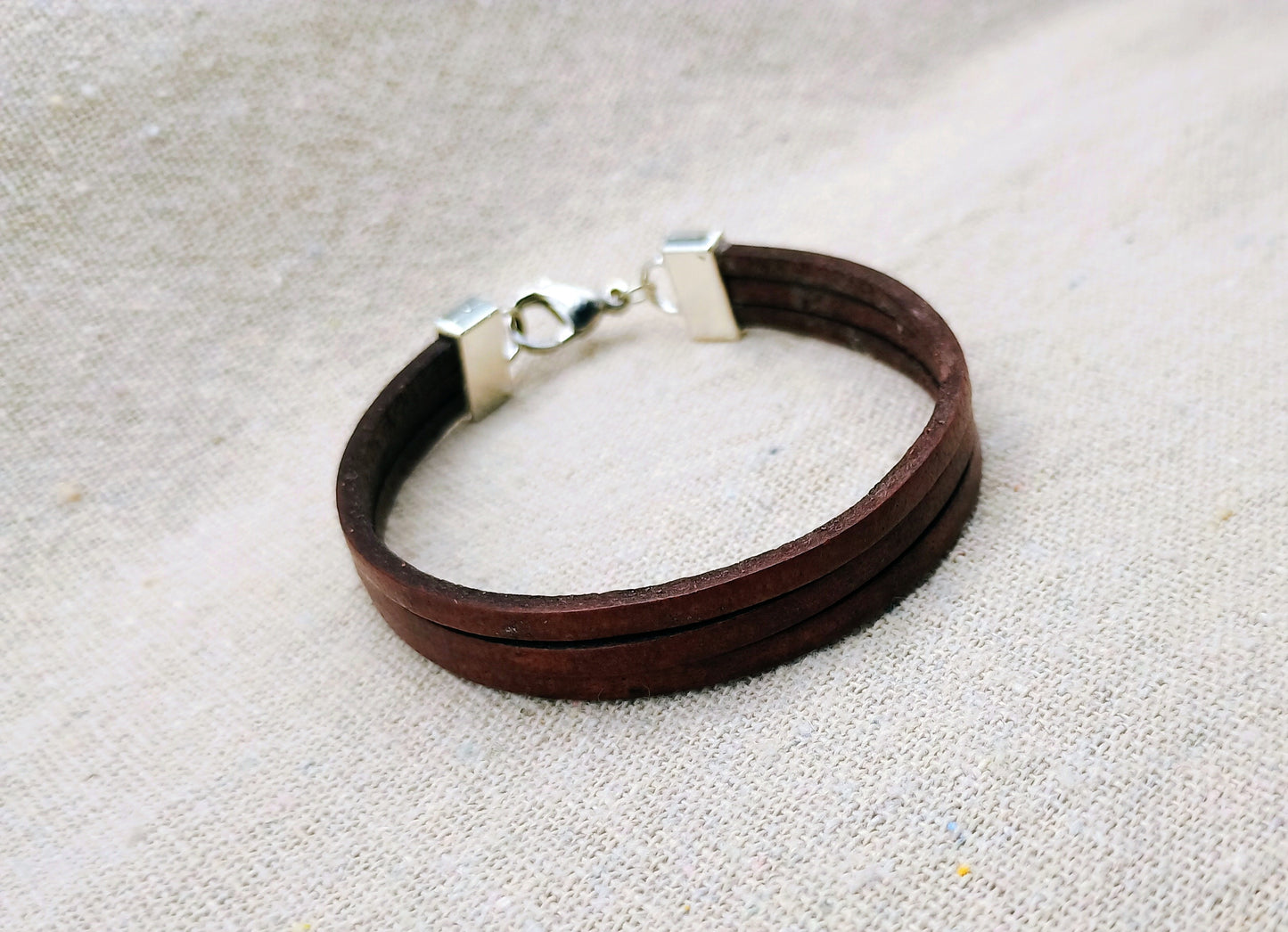 Men's Multi-Strand Leather Bracelet