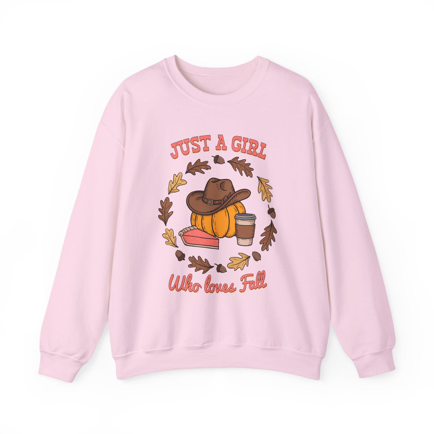 Fall Vibes Crewneck Sweatshirt, Cozy Sweatshirt for Girls, Autumn Fashion, Pumpkin Spice Sweatshirt, Fall Apparel, Perfect for Thanksgiving