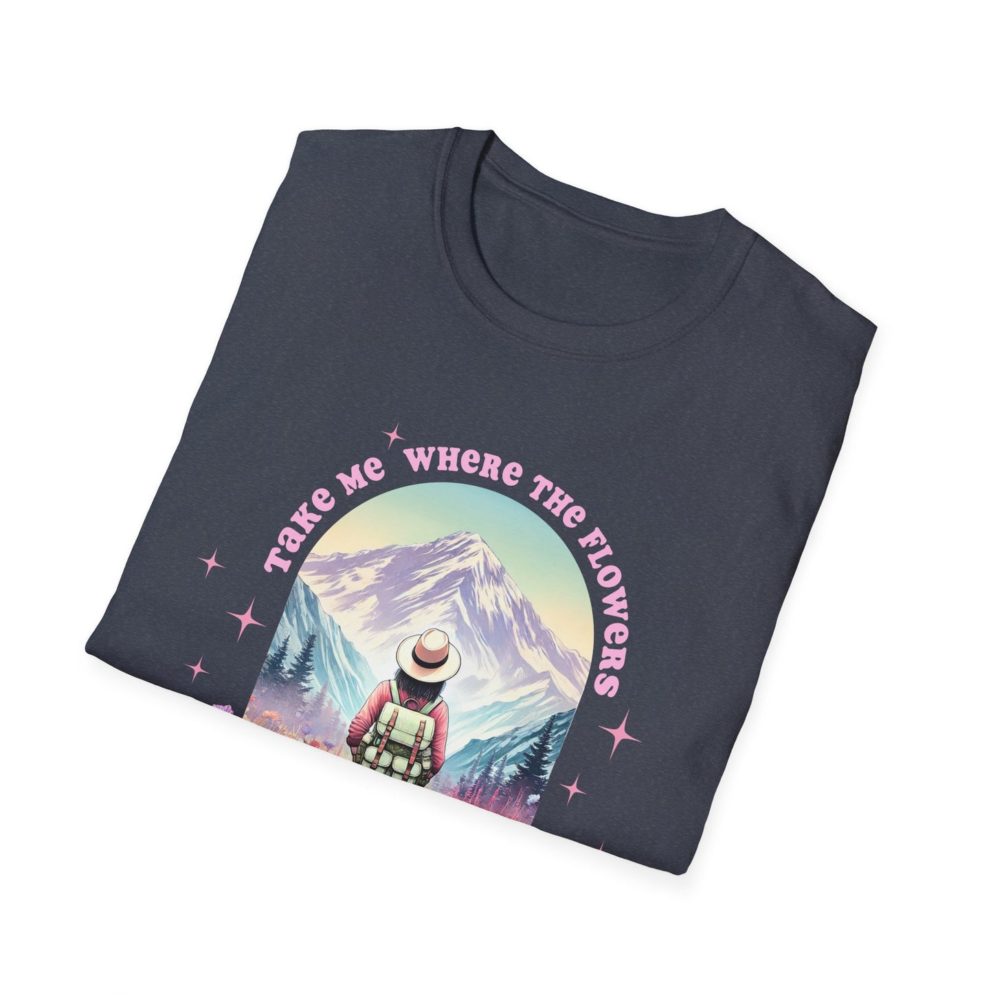 Blooming Adventure Unisex T-Shirt - Nature Lover's Gift, Boho Style Shirt