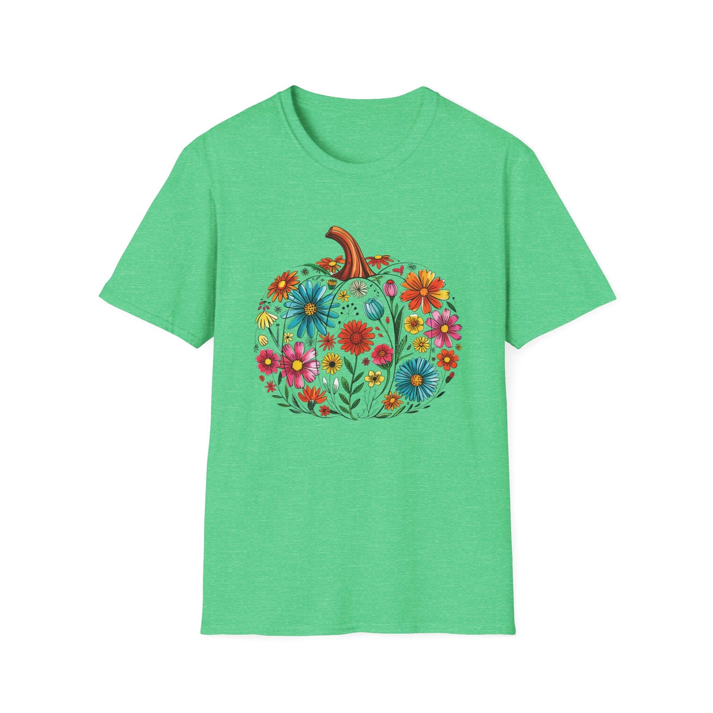 Floral Pumpkin T-Shirt