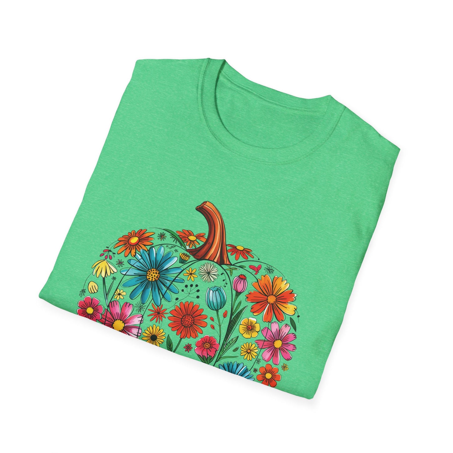 Floral Pumpkin T-Shirt