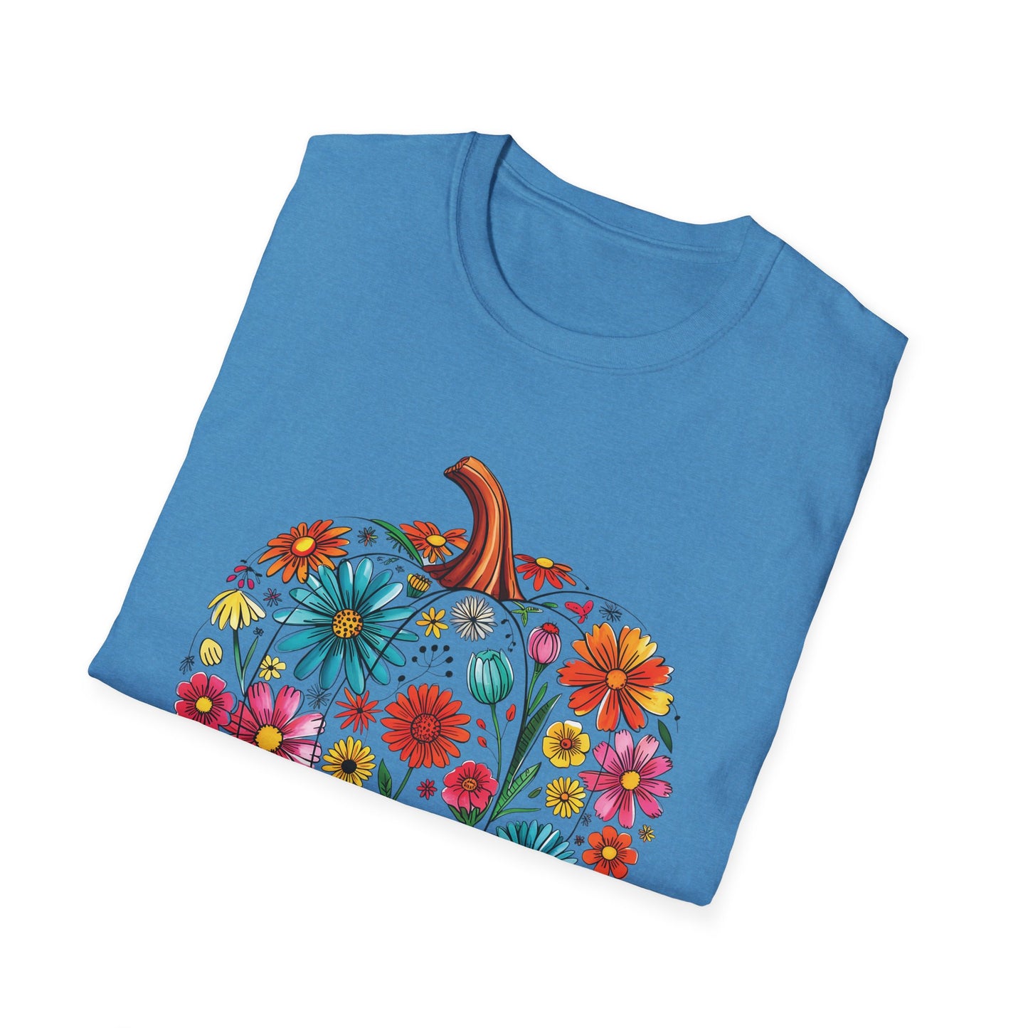 Floral Pumpkin T-Shirt