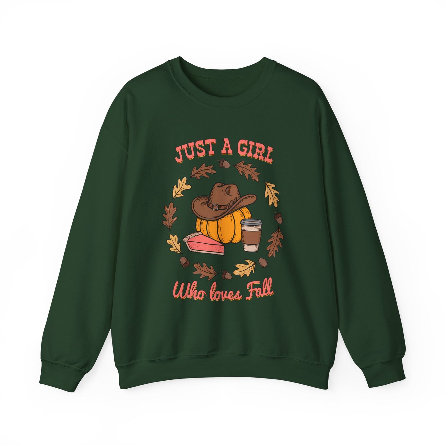 Fall Vibes Crewneck Sweatshirt, Cozy Sweatshirt for Girls, Autumn Fashion, Pumpkin Spice Sweatshirt, Fall Apparel, Perfect for Thanksgiving