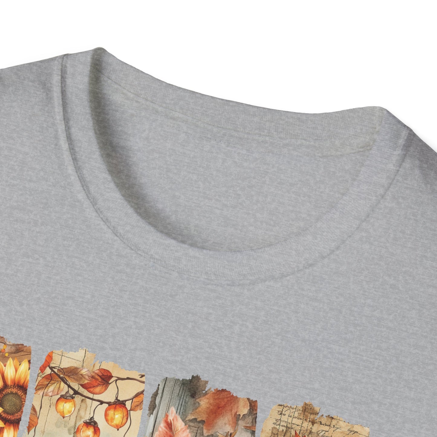 Thankful Grateful Blessed Fall T-Shirt
