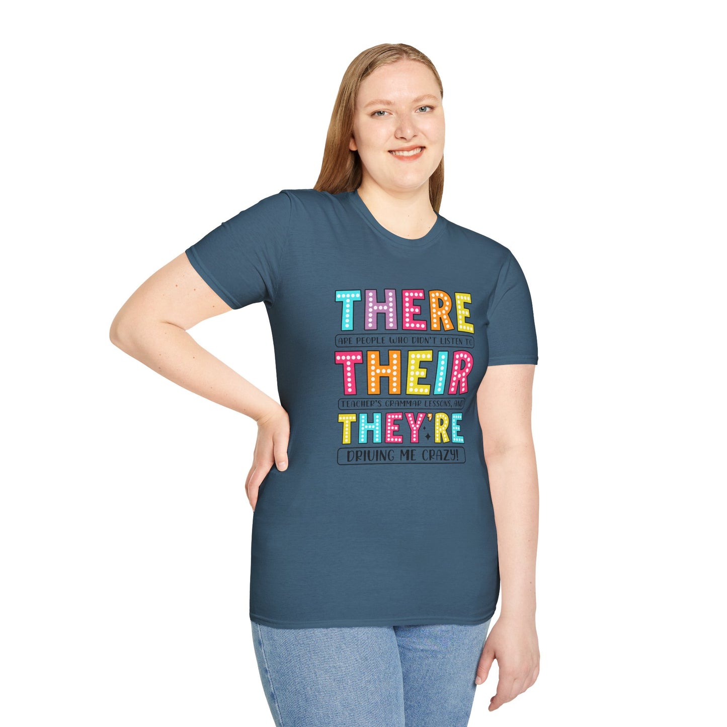 Funny Grammar Humor T-Shirt | Unisex Softstyle Tee