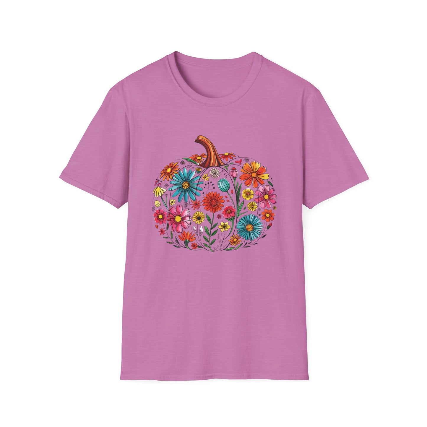 Floral Pumpkin T-Shirt