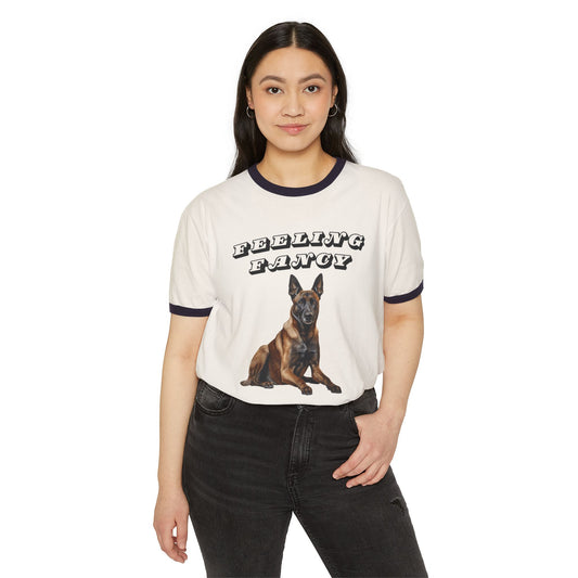 Belgian Malinois Humor Ringer T-Shirt