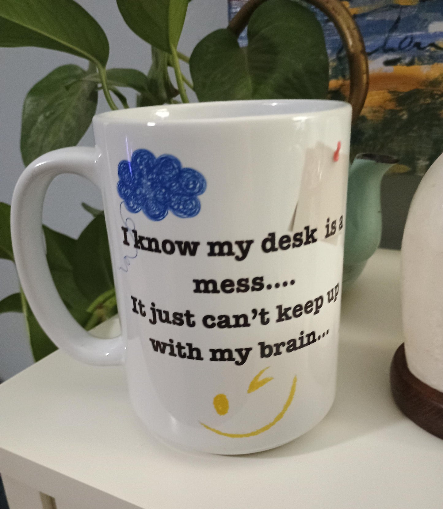 Messy Desk Coffee Mug