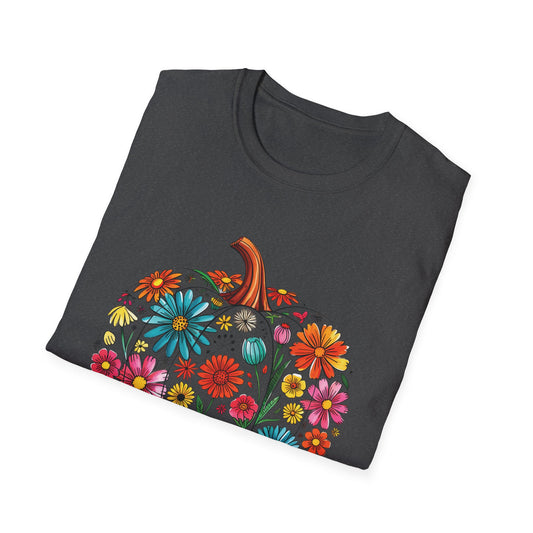 Floral Pumpkin T-Shirt