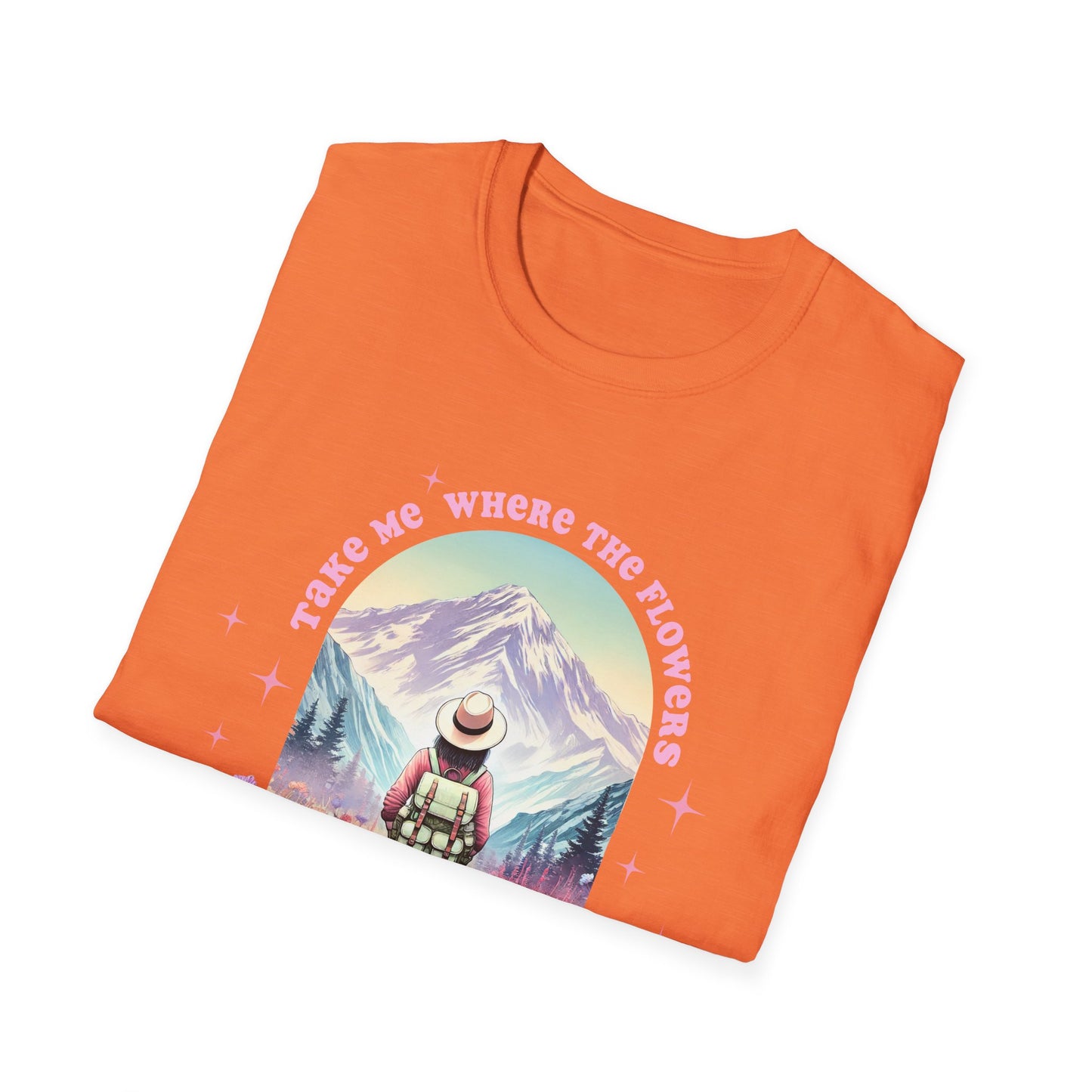 Blooming Adventure Unisex T-Shirt - Nature Lover's Gift, Boho Style Shirt