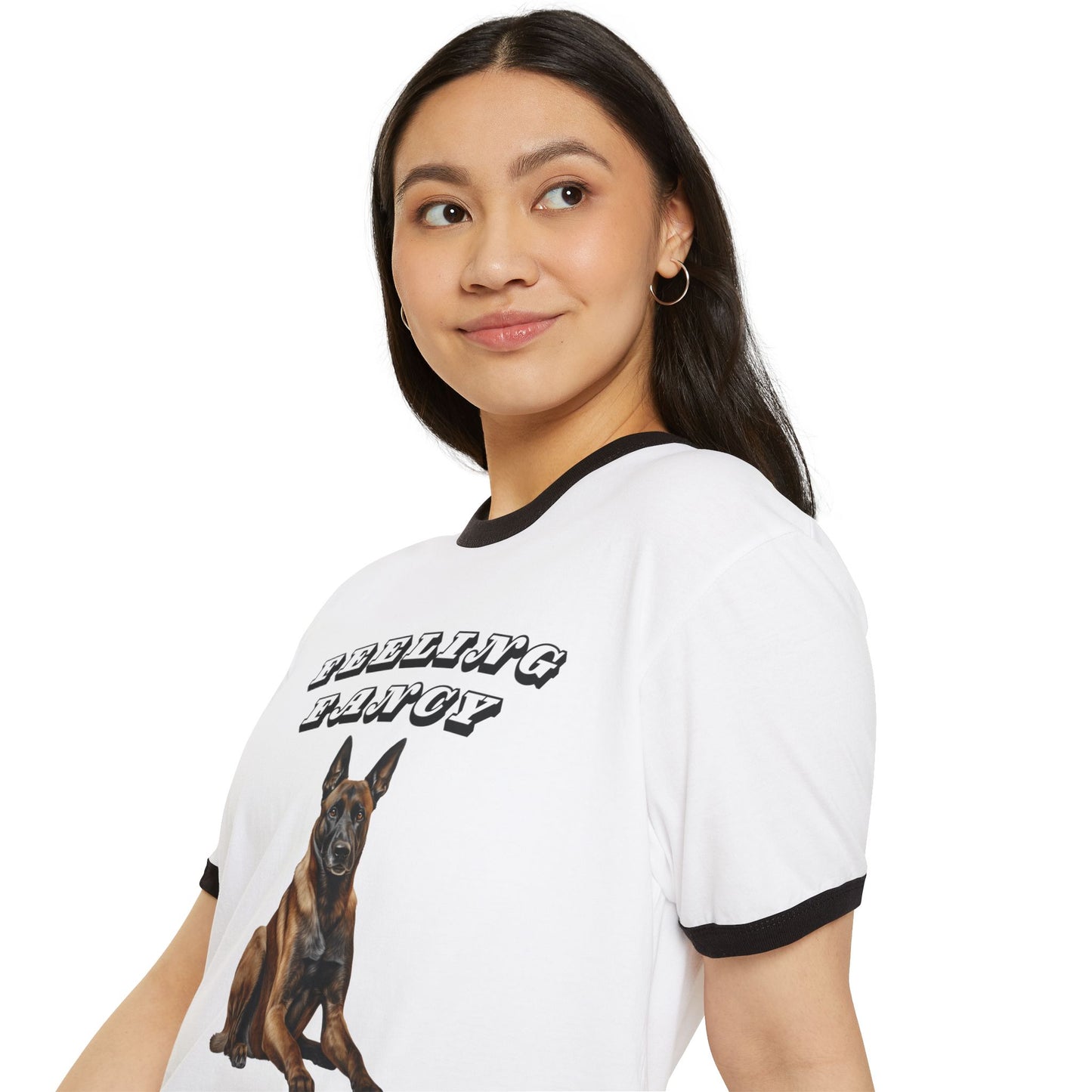 Belgian Malinois Humor Ringer T-Shirt
