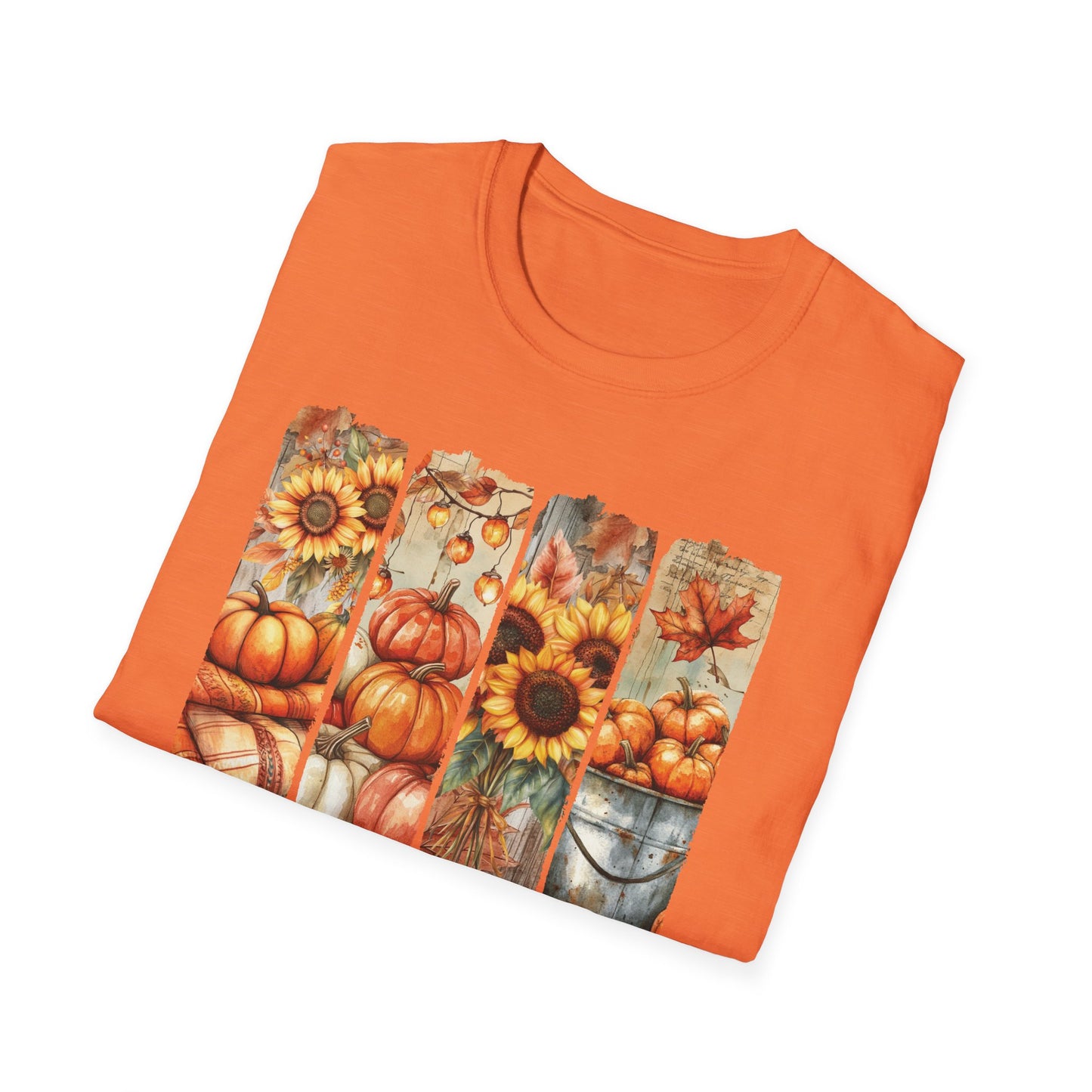 Thankful Grateful Blessed Fall T-Shirt