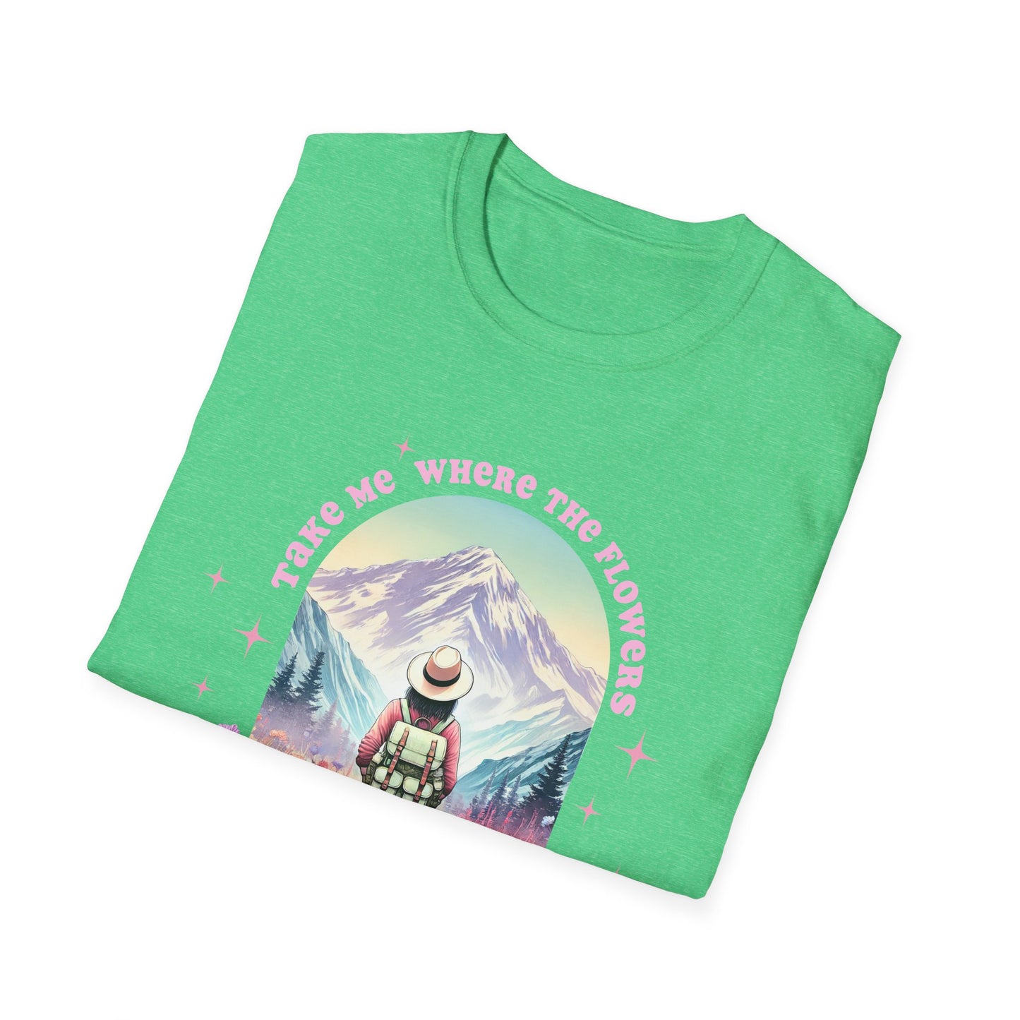 Blooming Adventure Unisex T-Shirt - Nature Lover's Gift, Boho Style Shirt