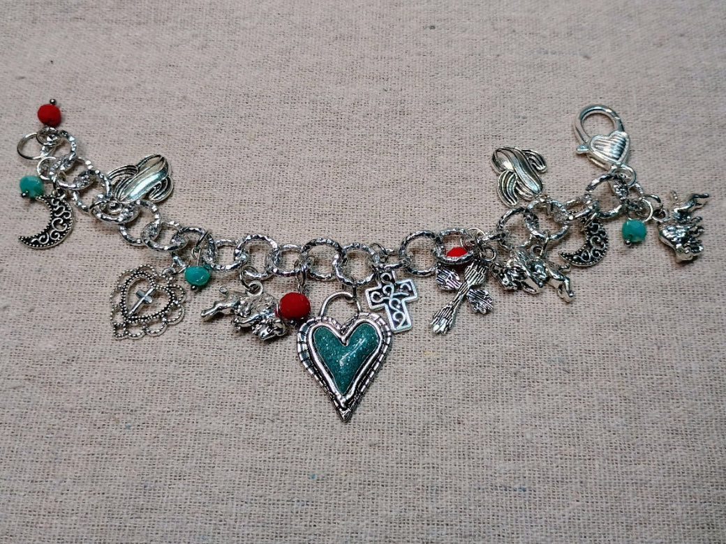 Rooted & Resilient – Charm Bracelet - American Taina Crafts 