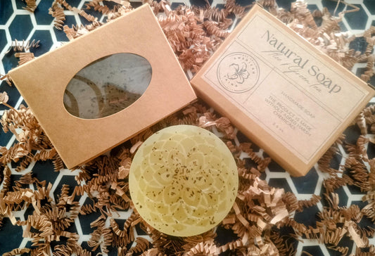Aloe and Green Tea Handcrafted Soap