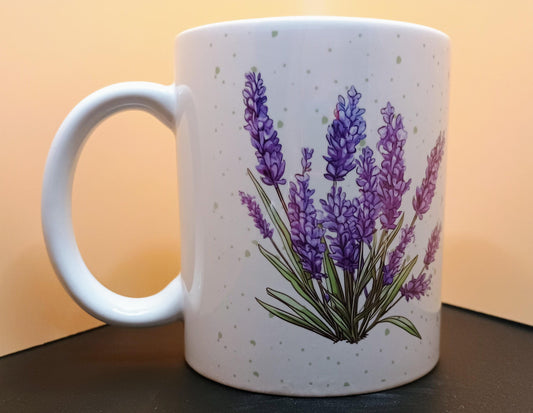 Lavender Coffee Mug