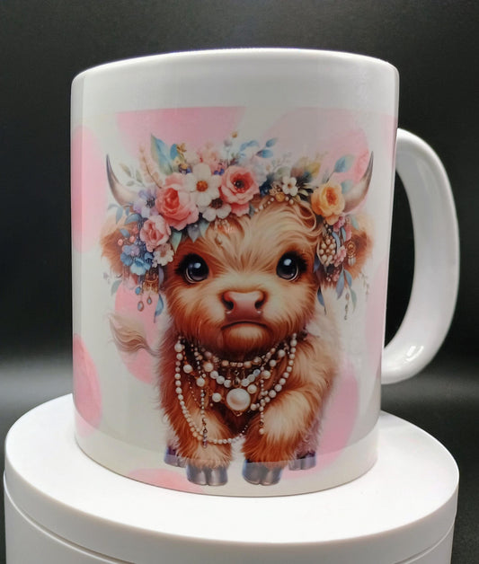 Highland Cow Coffee Mug