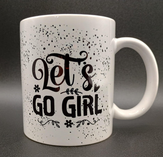 Vintage Style Cowgirl Coffee Mug