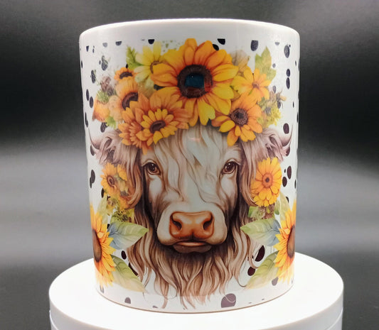 Highland Cow Coffee Mug