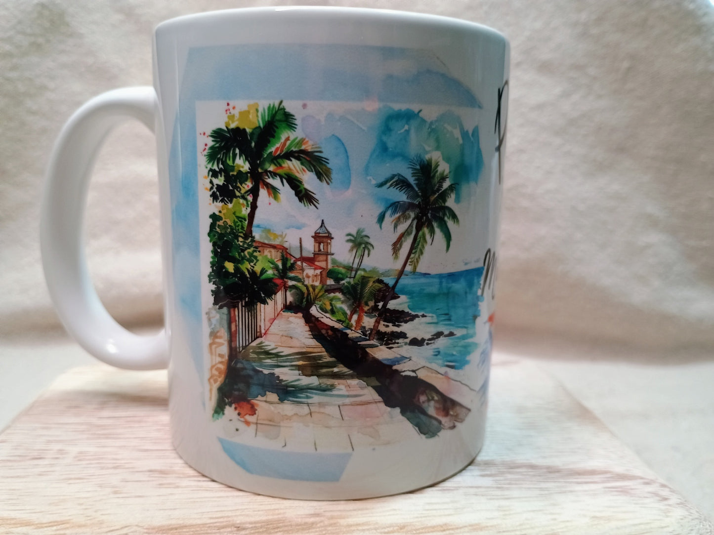Mi Patria Mug – Puerto Rican Pride Edition - American Taina Crafts 
