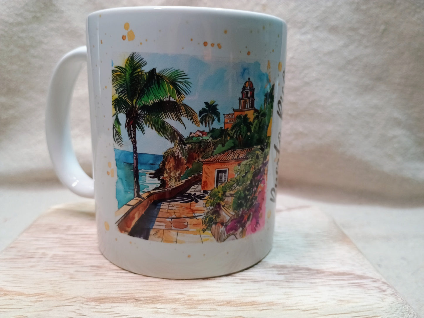 Colores de Mi Isla Mug - American Taina Crafts 