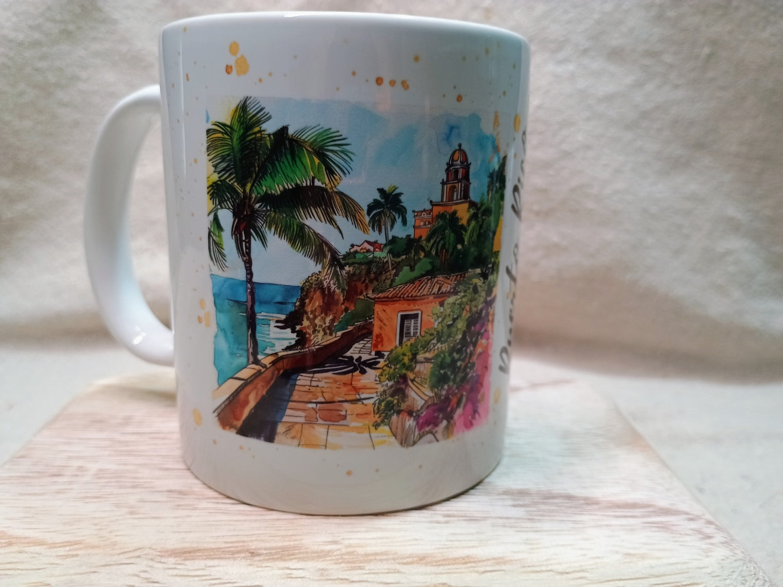 Colores de Mi Isla Mug - American Taina Crafts 