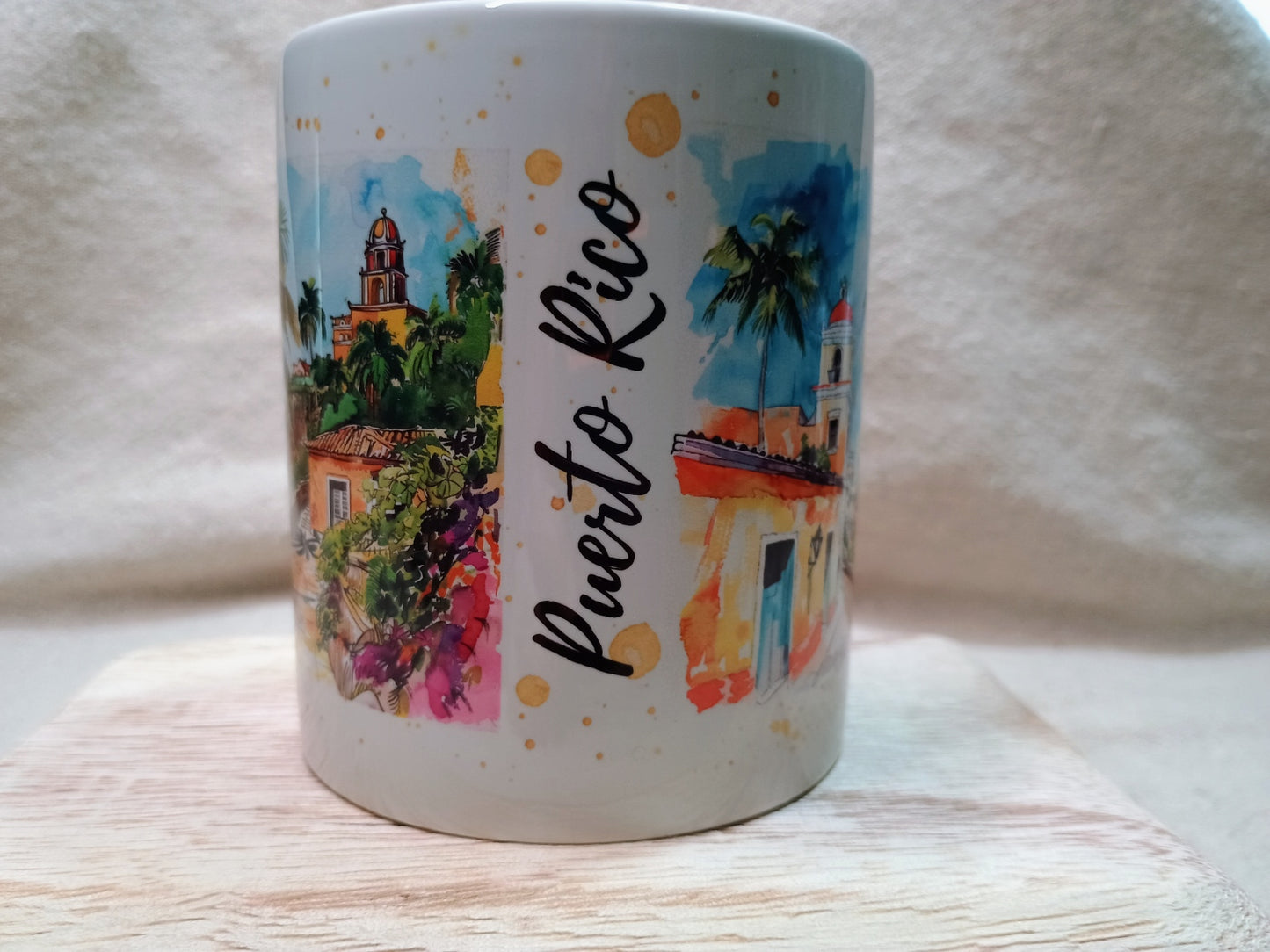 Colores de Mi Isla Mug - American Taina Crafts 