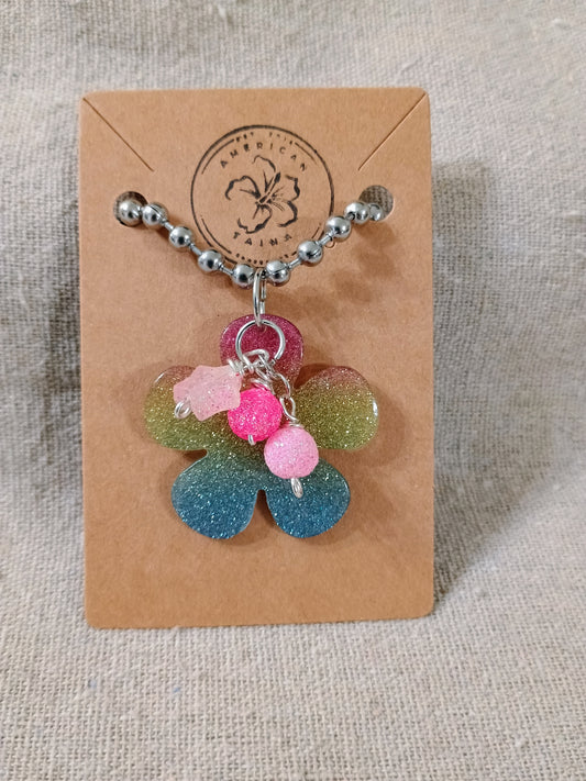 Sugar Bloom Charm Necklace