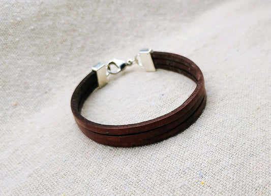 Men's Multi-Strand Leather Bracelet
