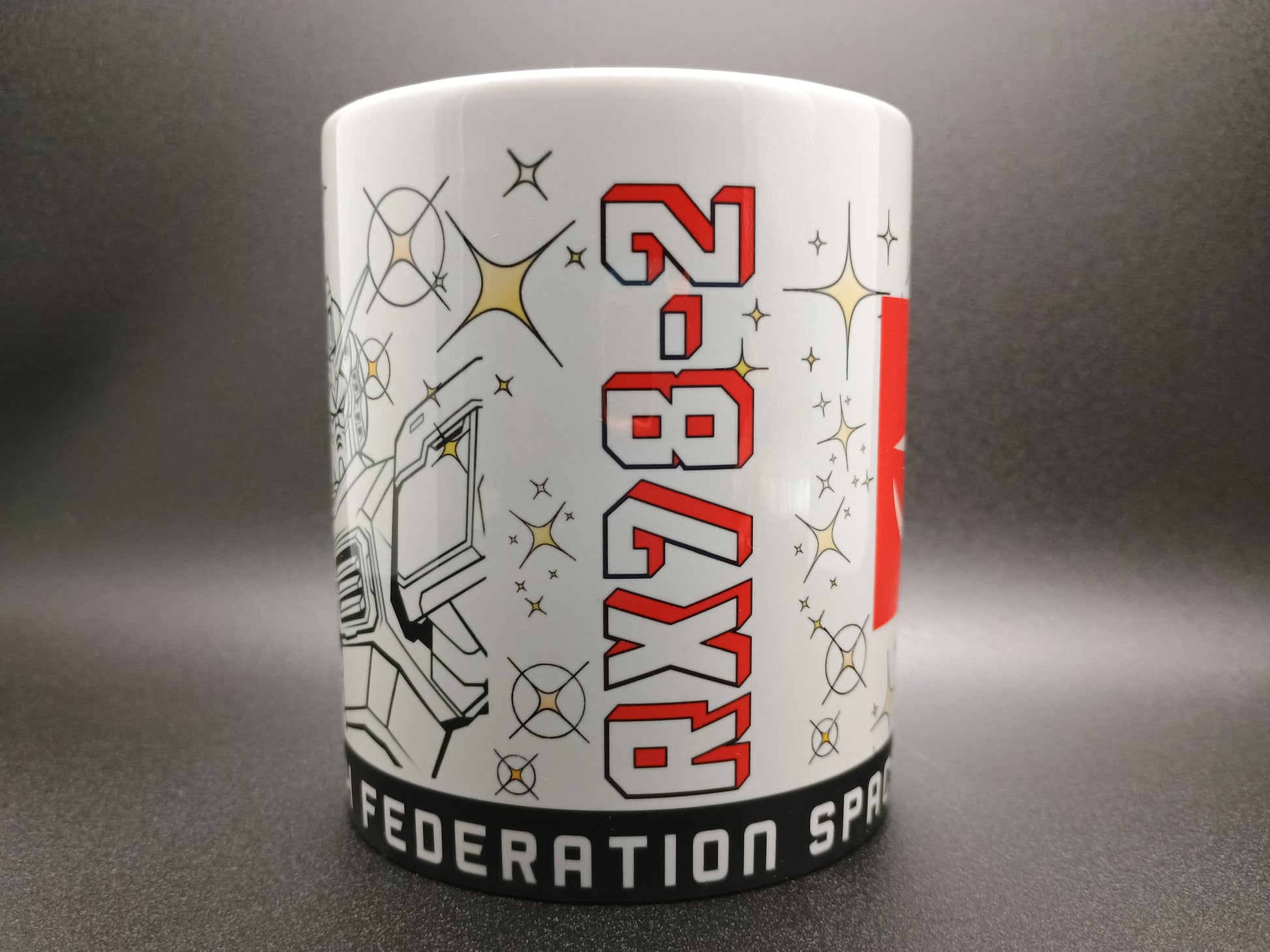 Gundam RX-78-2 Earth Federation Space Force Ceramic Mug - American Taina Crafts 