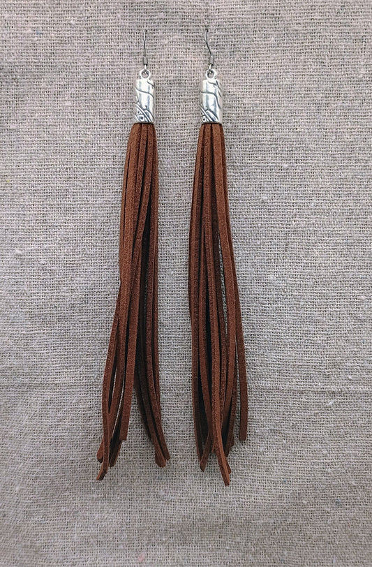 Long Fringe Earrings