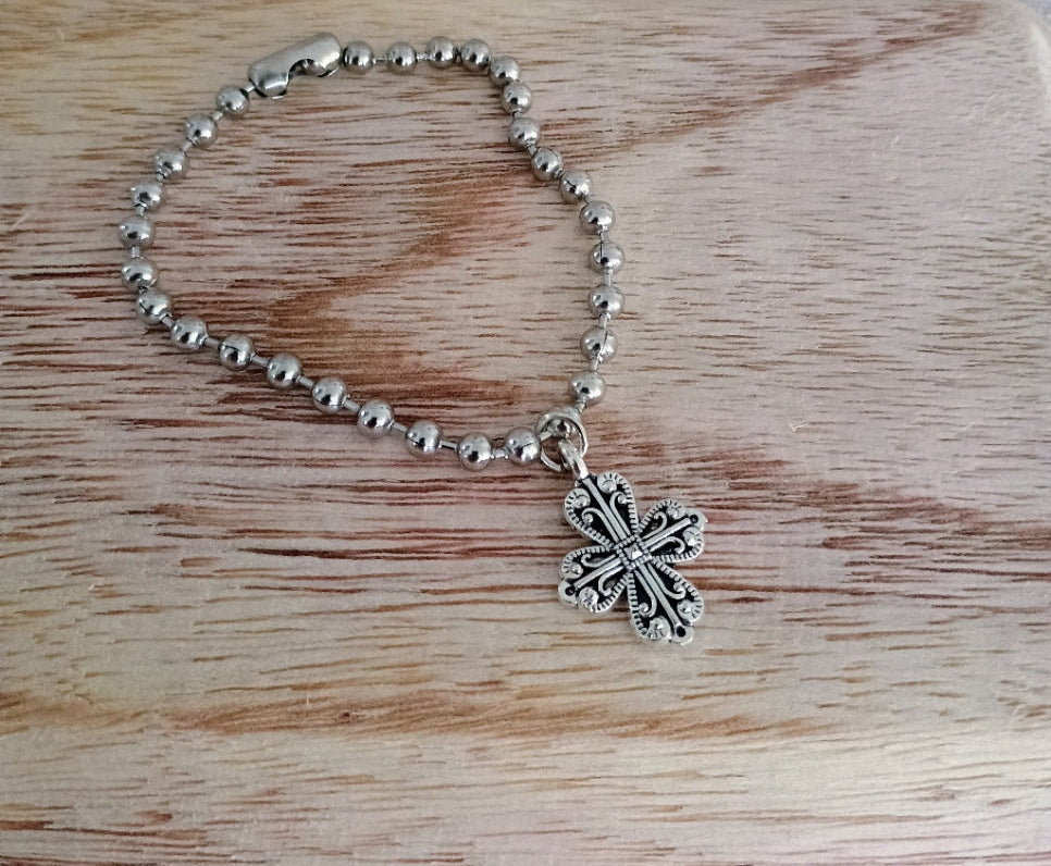 Cross of Resilience Bracelet - American Taina Crafts 