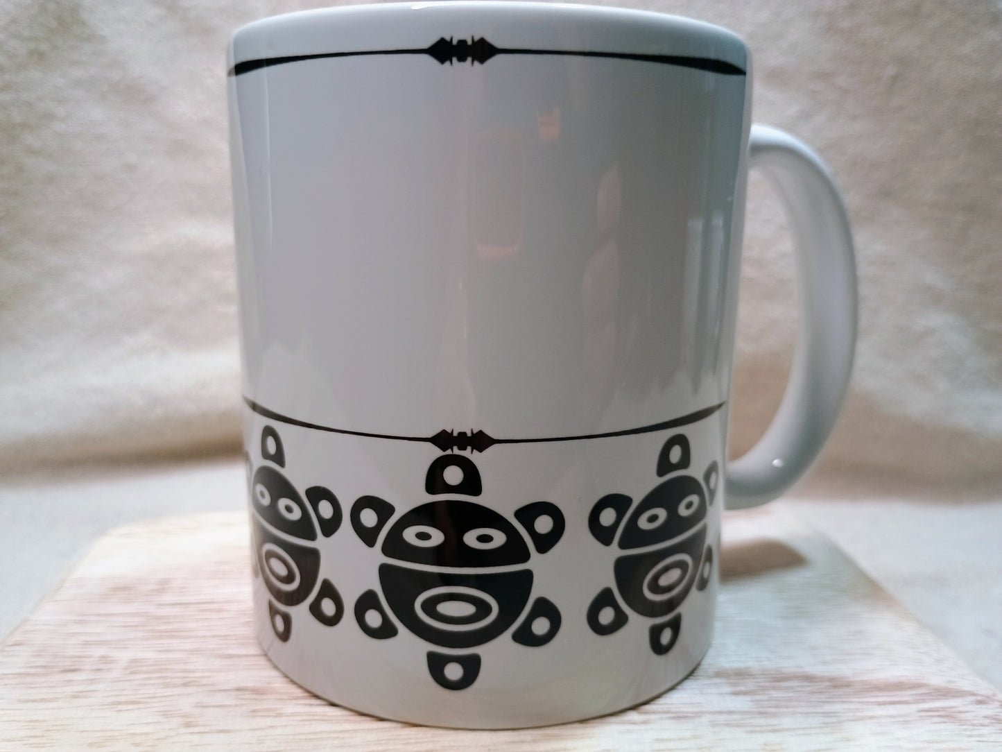 Taíno Petroglyph Mug Set - Puerto Rican Heritage Coffee Mugs - American Taina Crafts 